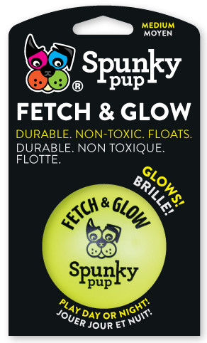 SpunkyPup Fetch&Glow Ball
