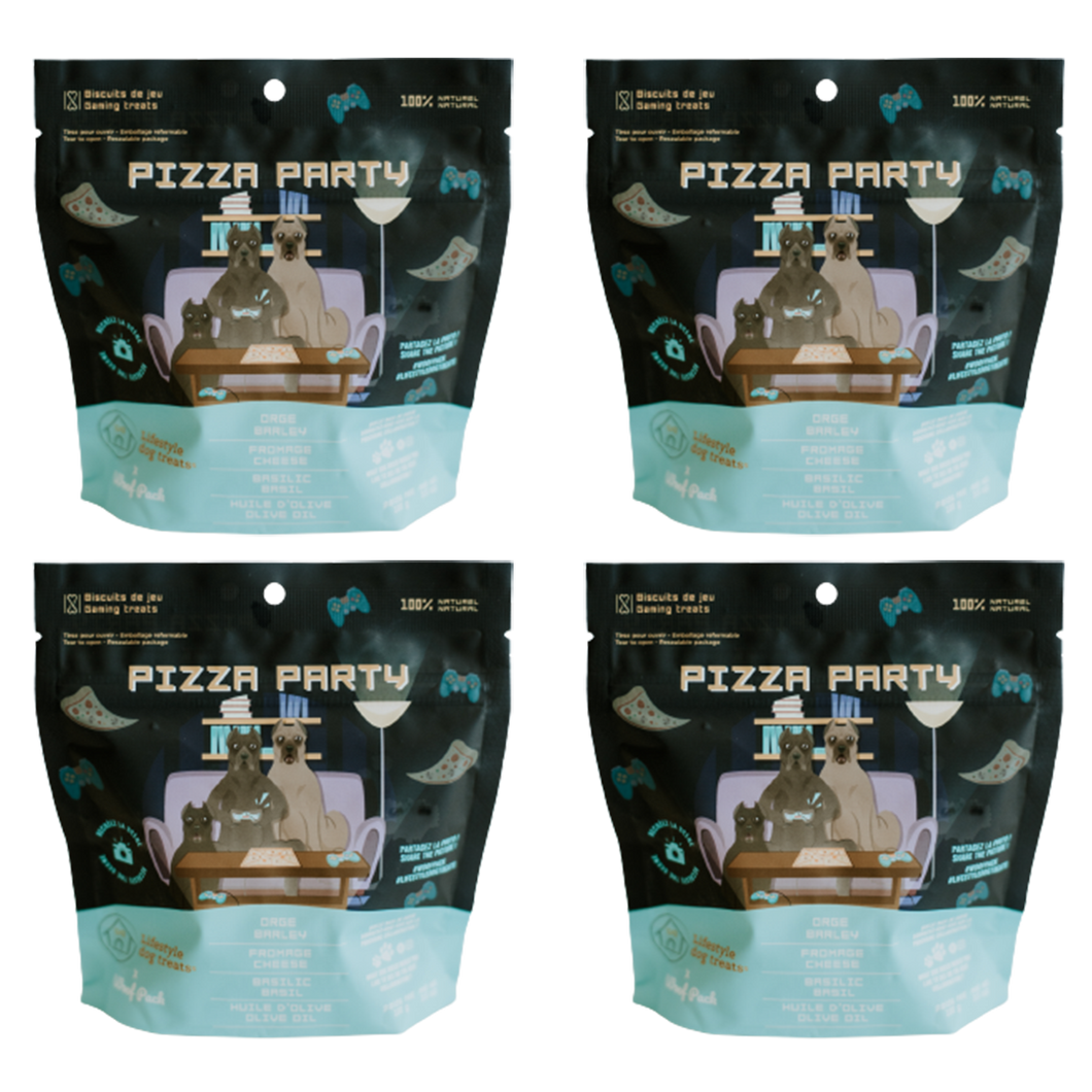 4 Bags of MBM Pizza Party Treats